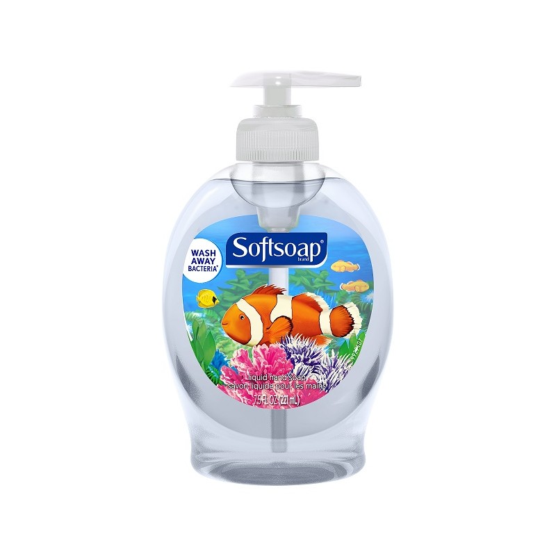 Softsoap® Liquid Hand Soap Pump, Aquarium, 7.5 oz (221 ml)