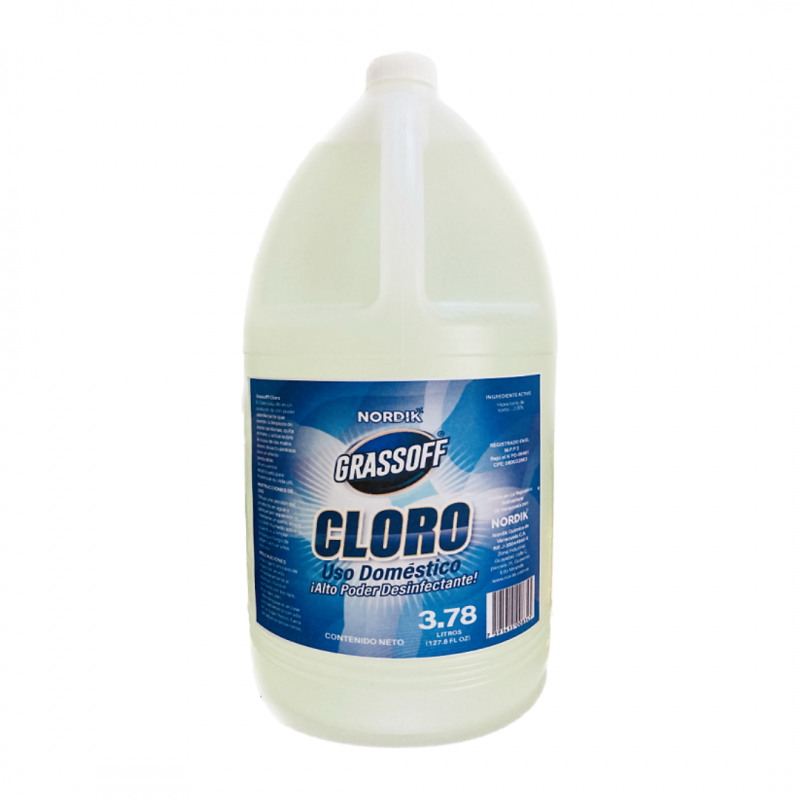 Cloro Grassoff al 3% - 3.785 litros
