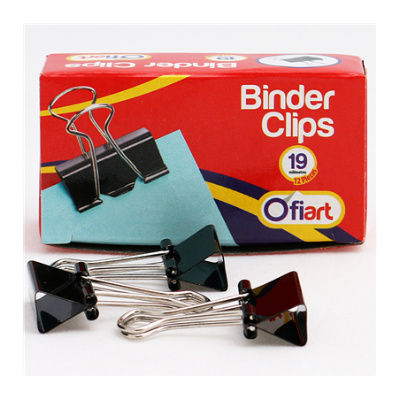 Binder clip 19mm (3/4") - Ofiart