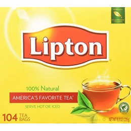 Lipton® El té (Caja de 104)